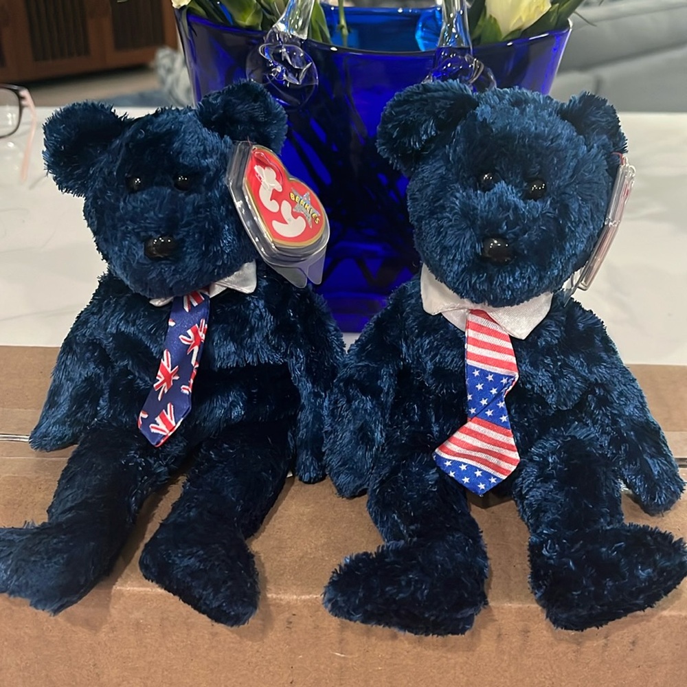 Ty Beanie Babies Bears Pops